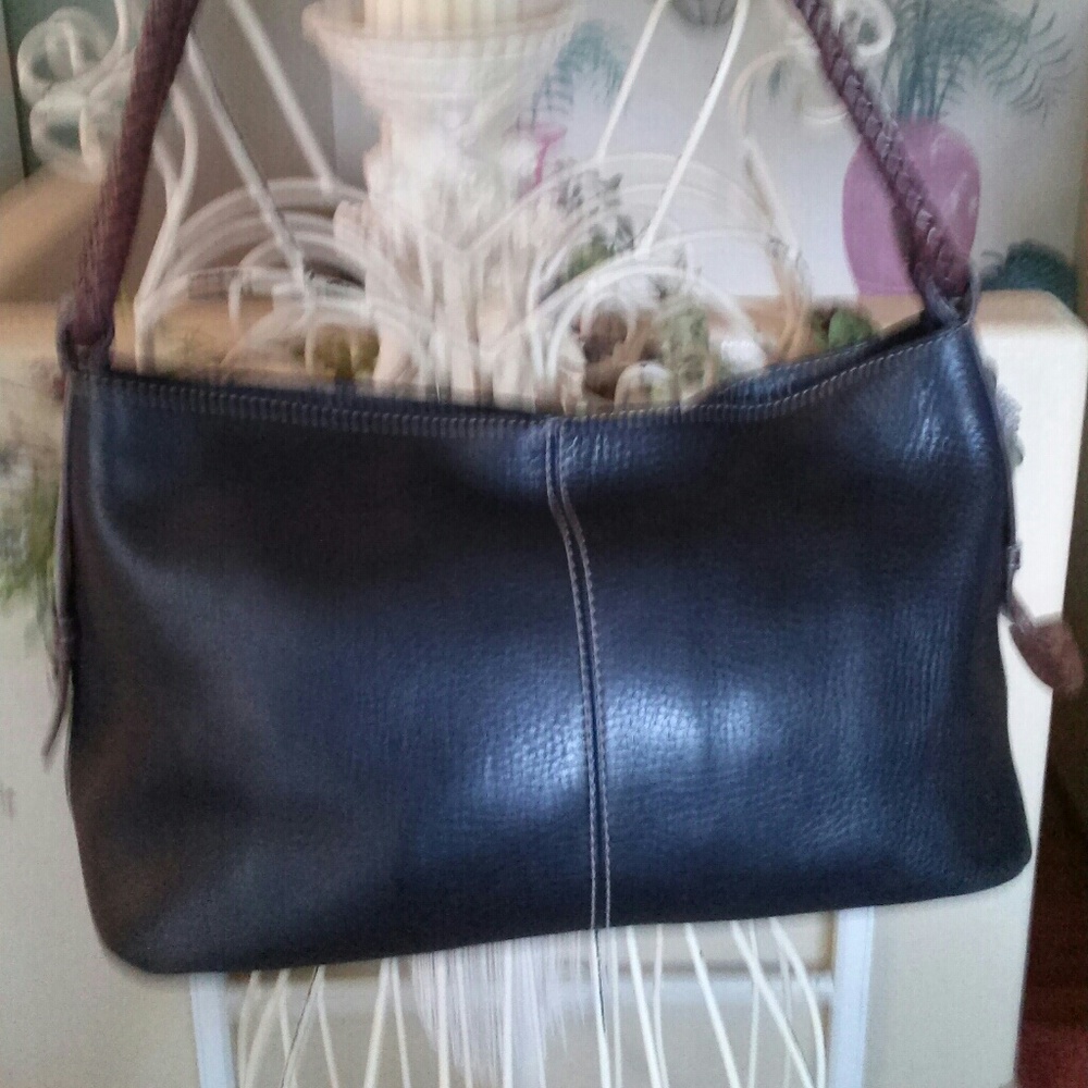 Fossil Black leather handbag